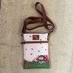 Hot Topic Frog & Mushroom Crossbody